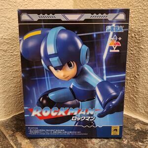 Figure - Rock Man / Mega Man, 8 inch (NEW) - Sega - Luminasta